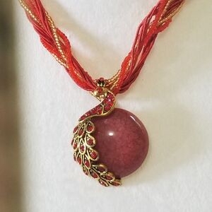 Beautiful peacock Necklace